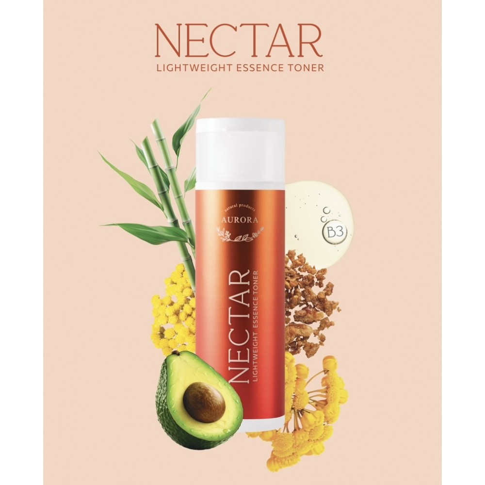 Aurora Natural Products Nectar Lightweight Essence Toner 200ml