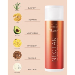 Aurora Natural Products Nectar Lightweight Essence Toner 200ml