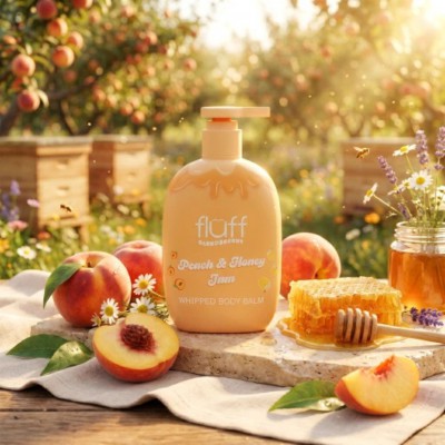 Fluff Peach Honey Jam Body Lotion 280ml