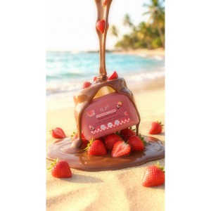 Fluff Strawberry Fondue Body Scrub 350gr