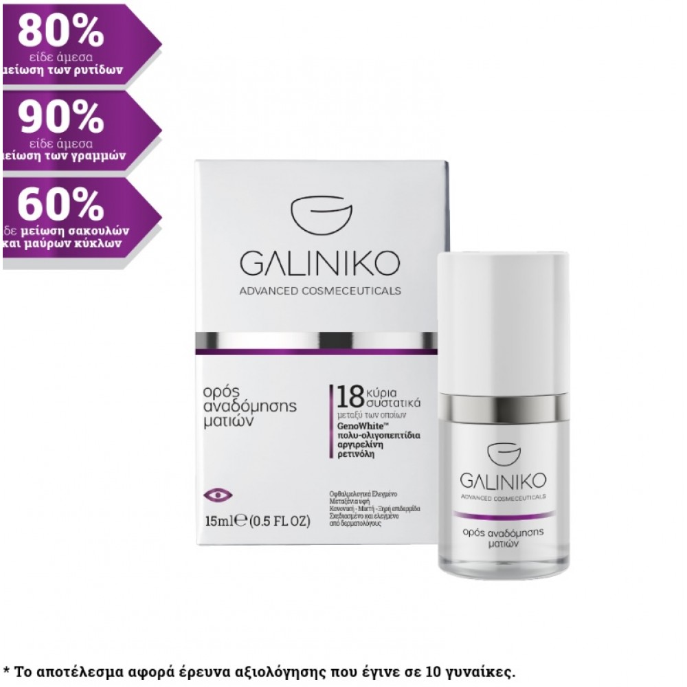 Galiniko Ορός Αναδόμησης Ματιών 15ml