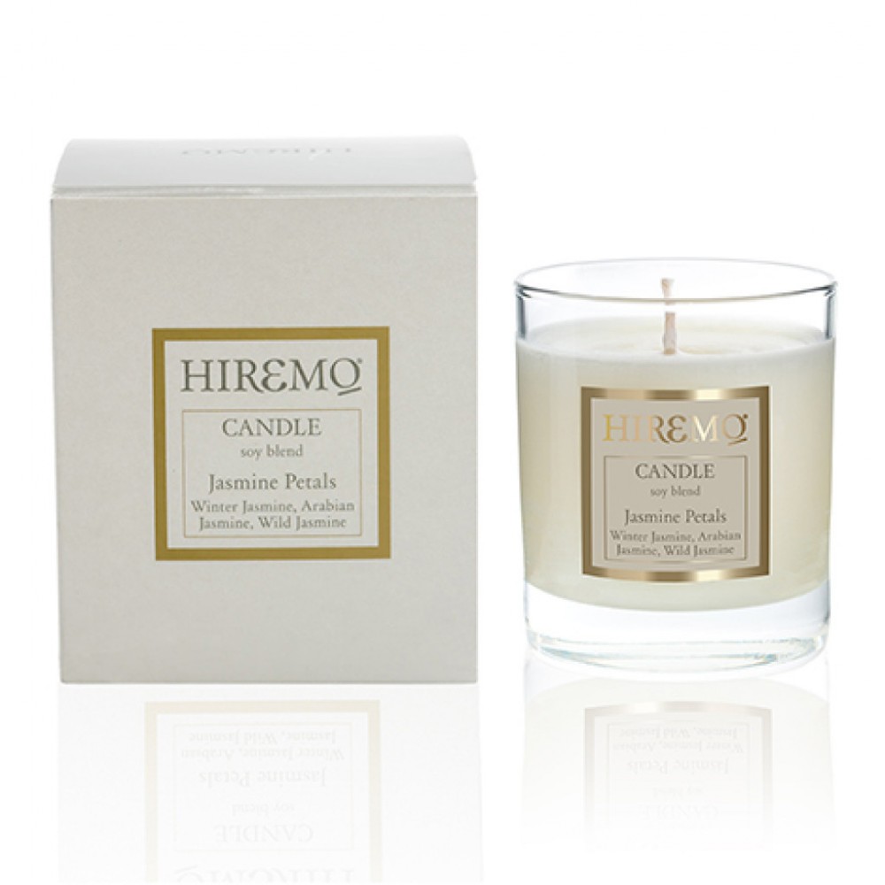Hiremo Candle Soy Blend Jasmine Petals 250gr