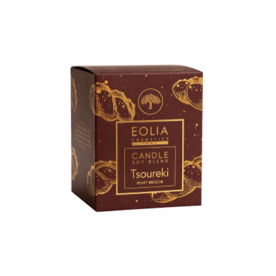 Hiremo Candle Soy Blend Tsoureki 250gr