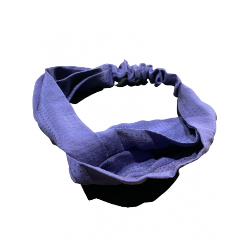 Kisa Handmade Accessories μεταξωτή κορδέλα μαλλιών μπλε