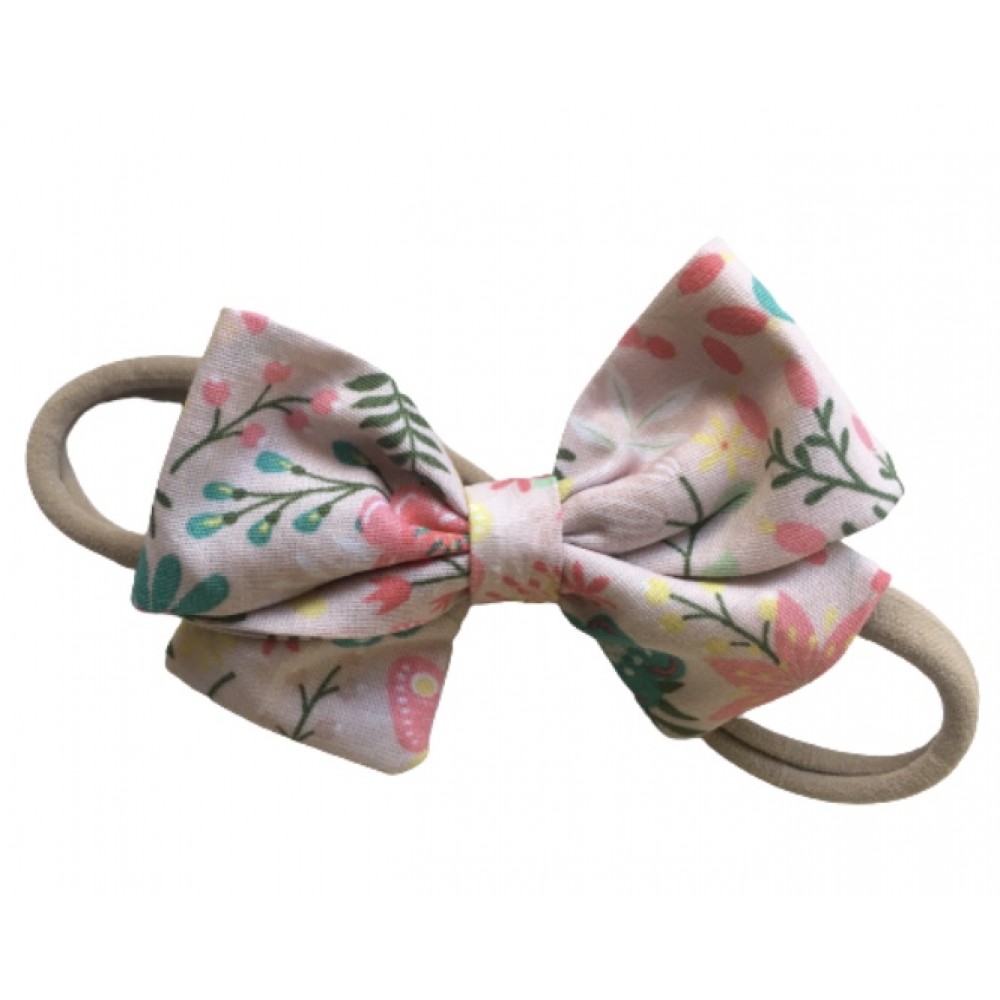 Kisa Handmade Accessories παιδική κορδέλα μαλλιών φλοράλ