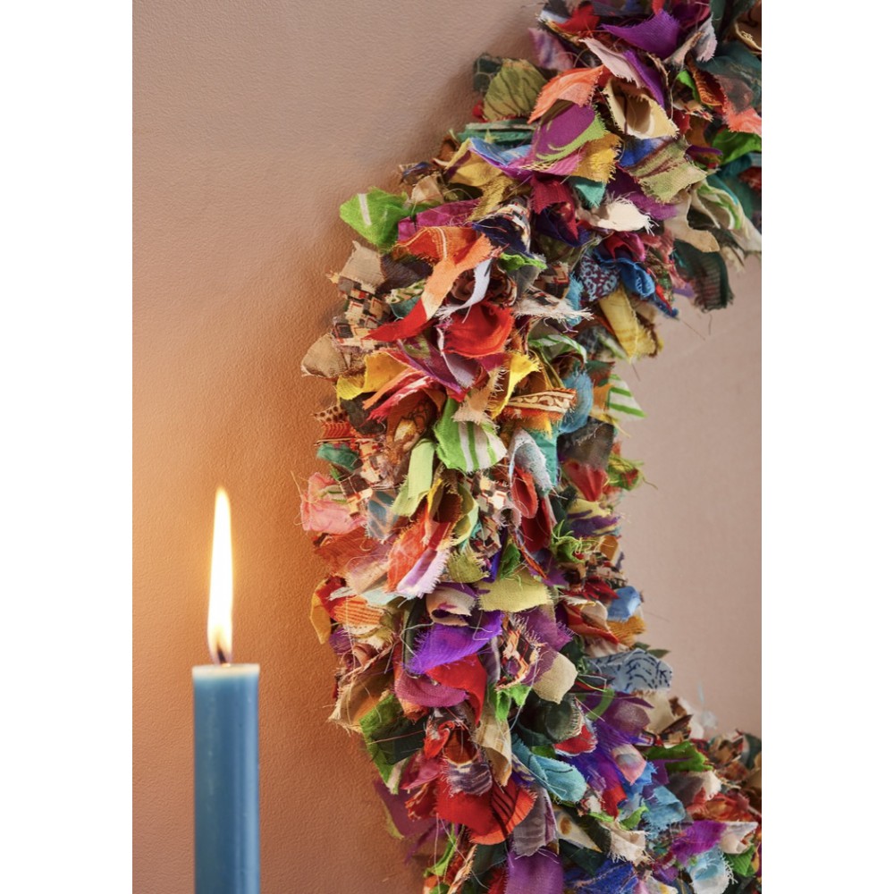 BS Χριστουγεννιάτικο πράσινο στεφάνι  