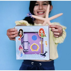 No Nasties Kids Mermaid Dreams Natural Kids Makeup Gift Set