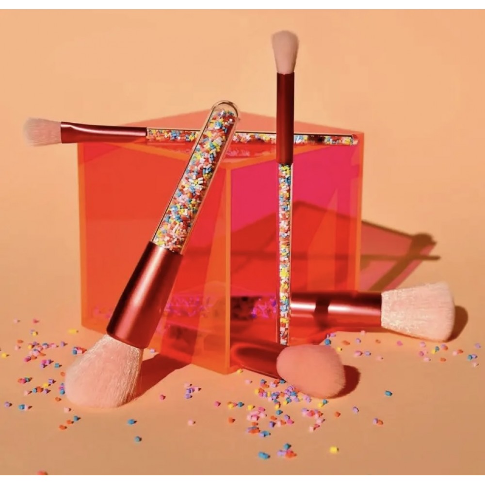 No Nasties Kids Twinkle Sprinkle Makeup Brush Set