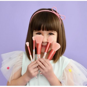 No Nasties Kids Twinkle Sprinkle Makeup Brush Set
