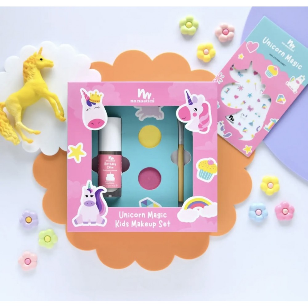 No Nasties Kids Unicorn Magic NaturaL Kids Makeup Gift Set 