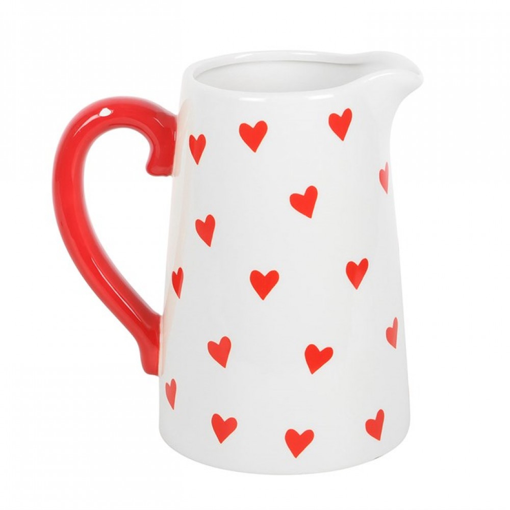 BS Heart Ceramic Vase 845gr