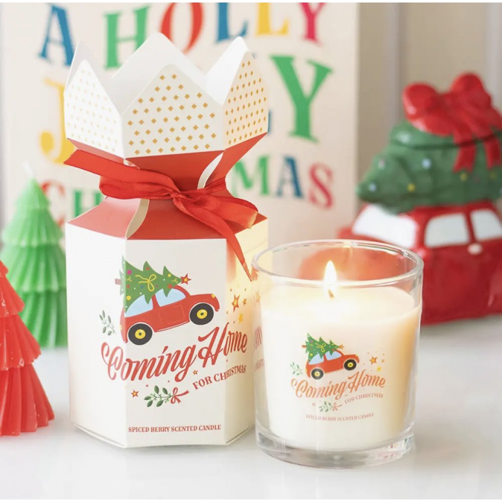 BS Αρωματικό κερί "Coming home for Christmas"