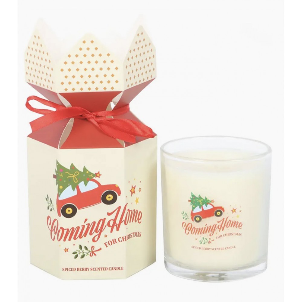 BS Αρωματικό κερί "Coming home for Christmas"