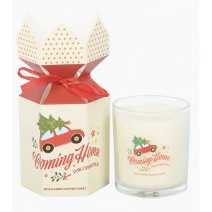 BS Αρωματικό κερί "Coming home for Christmas"