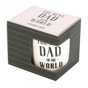 BS The Best Dad In The World Mug 360gr