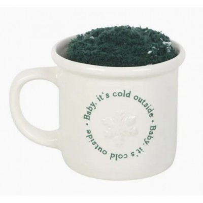 BS "Baby It's Cold Outside" Mug & Socks Gift Set