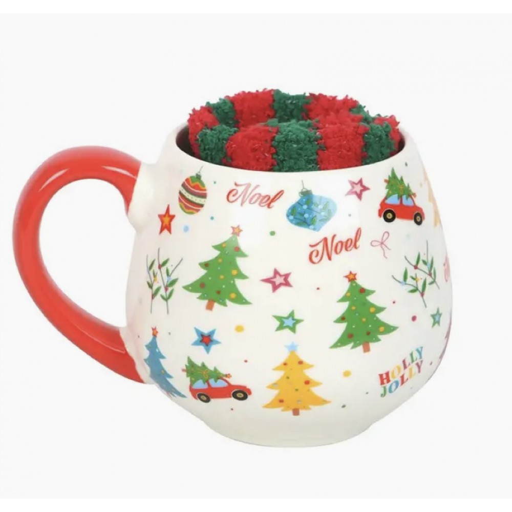 BS "Christmas" Mug & Socks Gift Set