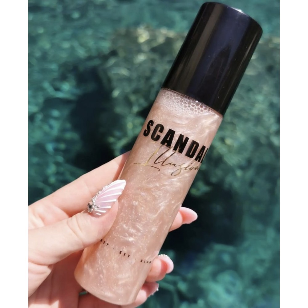 Scandal Beauty Illusion Σπρέι Προετοιμασίας & Σεταρίσματος Λάμψης Light 50ml