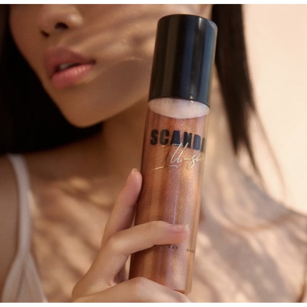 Scandal Beauty Illusion Σπρέι Προετοιμασίας & Σεταρίσματος Λάμψης Dark 50ml