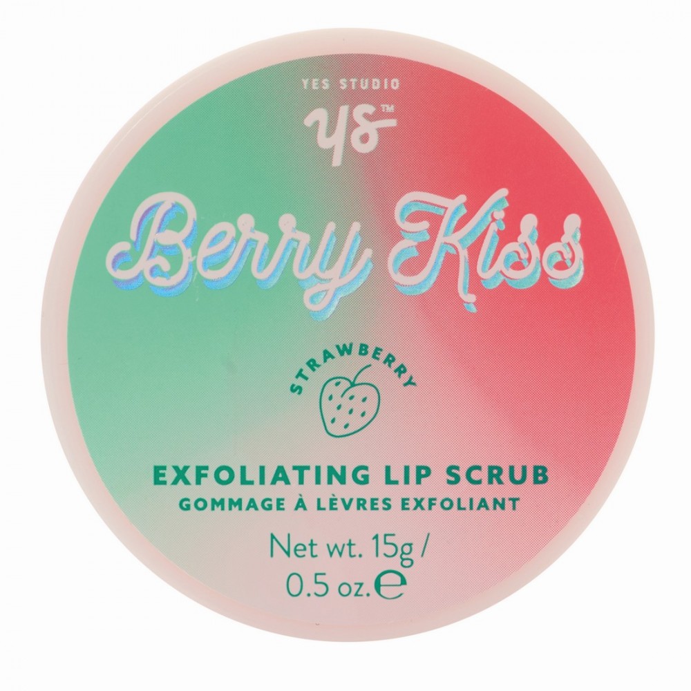 Yes Studio Scrub χειλιών Φράουλα Berry Kiss 15g