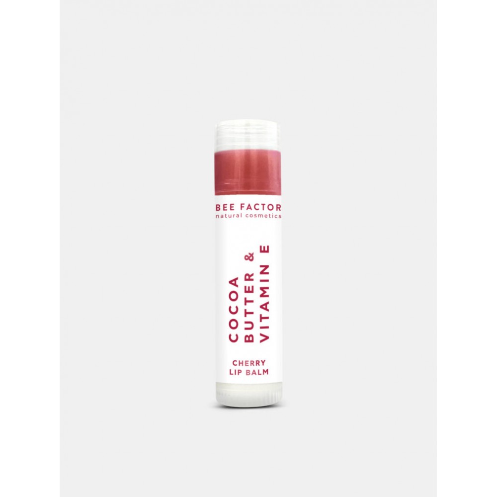 Bee Factor Lip Balm Cherry με Βούτυρο Κακάο & Βιταμίνη Ε 5ml