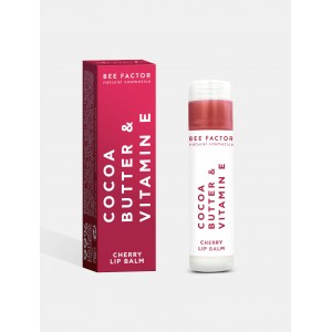 Bee Factor Lip Balm Cherry με Βούτυρο Κακάο & Βιταμίνη Ε 5ml