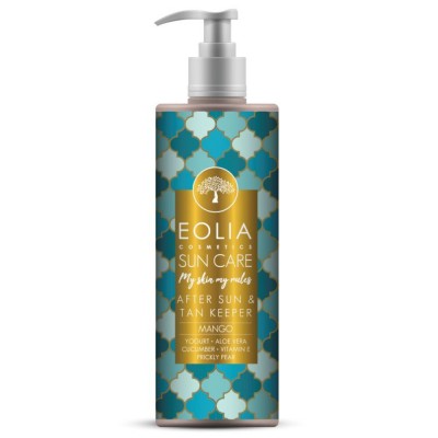 Eolia Cosmetics After Sun & Tan Keeper με Γιαούρτι, Αλόη, Αγγούρι, Μάνγκο 200ml