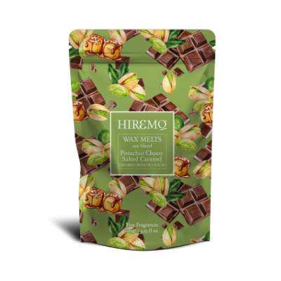 Hiremo Wax Melts Pistachio-Choco-Salted Caramel 100gr