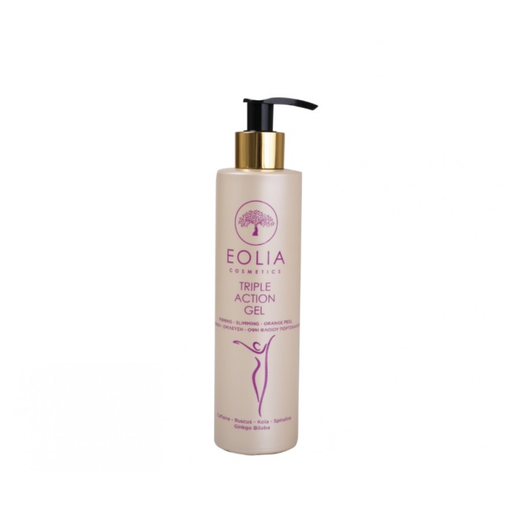 Eolia Cosmetics Triple Action Gel , Κρυολιπόλυση Αδυνάτισμα, Κυτταρίτιδα, Σύσφιξη 200ml