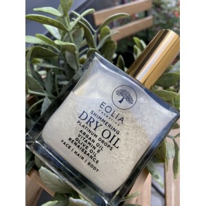 Eolia Cosmetics Ξηρό Λάδι Shimmering Dry Oil Platinum Drops Renaissance 100ml