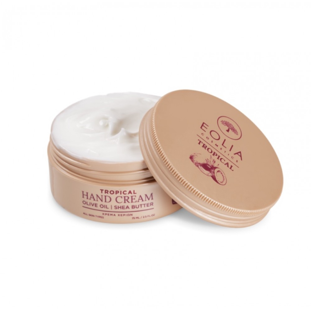 Eolia Cosmetics Κρέμα Χεριών Καρύδα Tropical 75ml