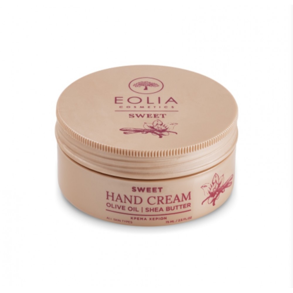 Eolia Cosmetics Κρέμα Χεριών Βανίλια Sweet 75ml