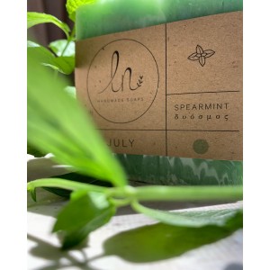 LN Handmade Soaps Σαπούνι Ελαιολάδου Ιούλιος (Δύοσμος) 100gr