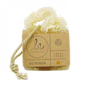 LN Handmade Soaps Σαπούνι Ελαιολάδου Οκτώβριος (Λούφα) 100gr