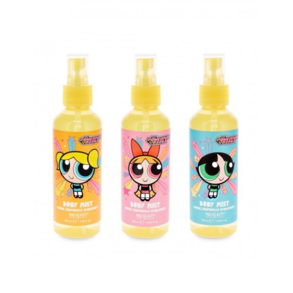 Mad Beauty Powerpuff Girls Super Cute Body Mist Trio 300ml