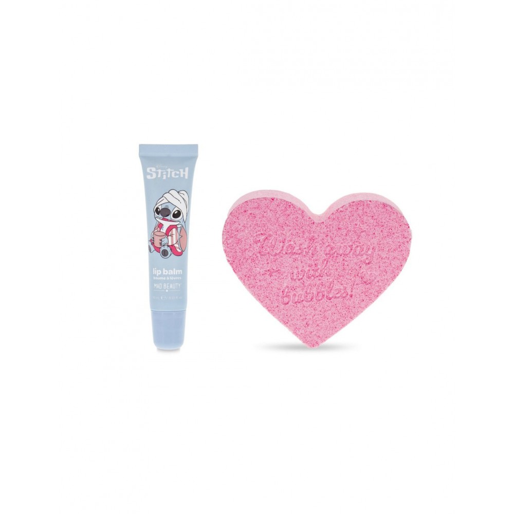 Mad Beauty Stitch Pamper Fizzer & Lip Balm 110gr
