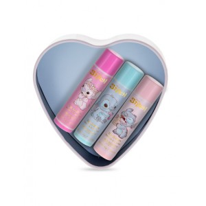Mad Beauty I Heart Stitch Lip Balm Trio Set 12g