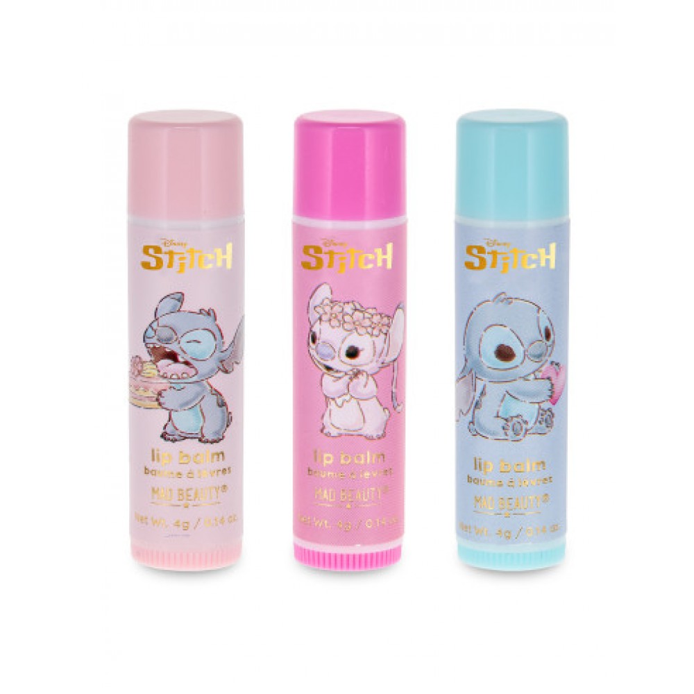 Mad Beauty I Heart Stitch Lip Balm Trio Set 12g