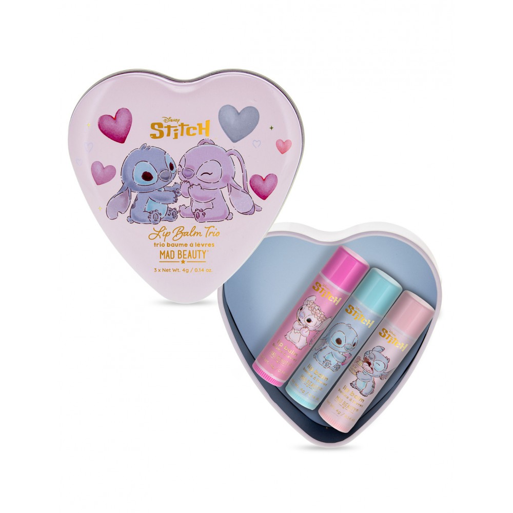Mad Beauty I Heart Stitch Lip Balm Trio Set 12g