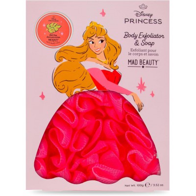 Mad Beauty Princess Set Body Exfoliator and Soap Aurora 100g