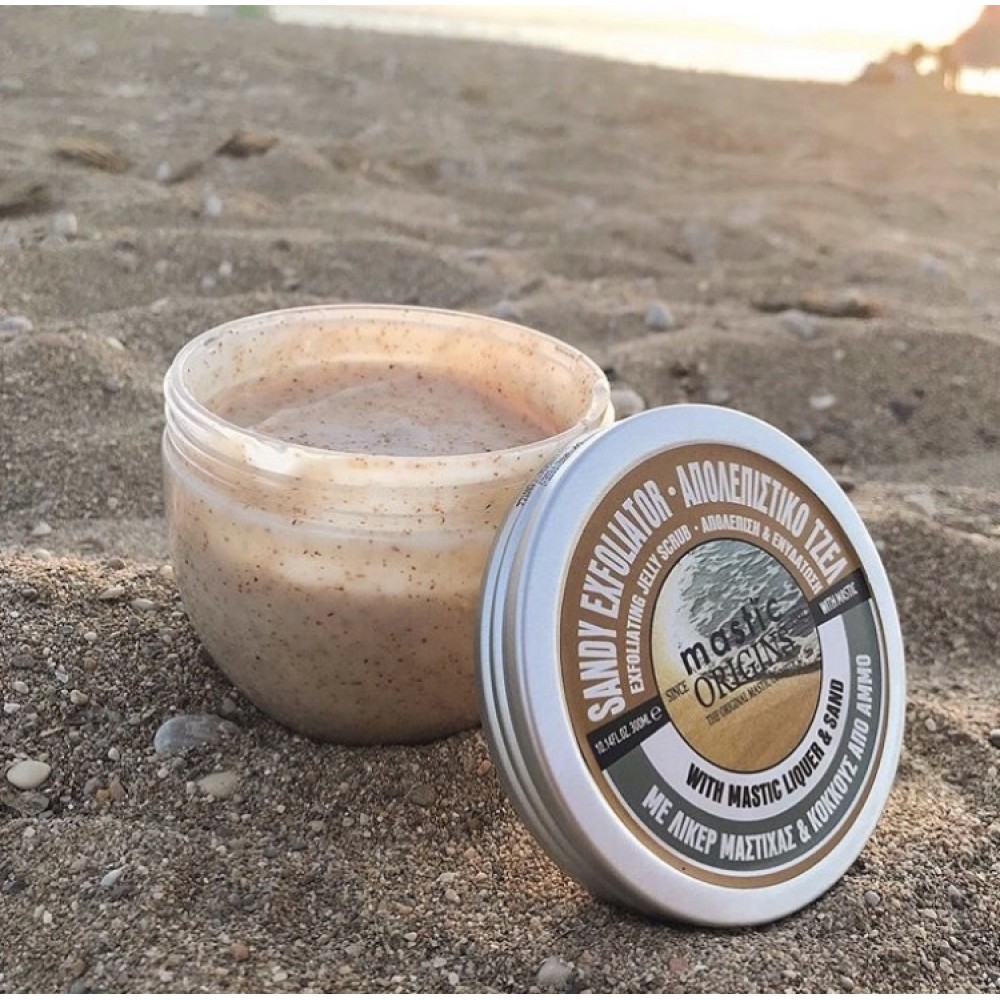 Mastic Origins Sandy Exfoliator with Mastic Liquer & Sand 300ml